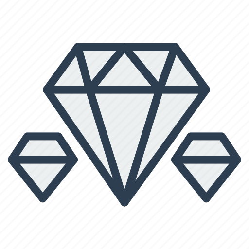 Diamond, jewelry, gem, crystal, ruby icon - Download on Iconfinder