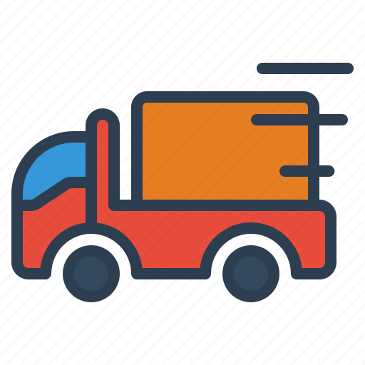 Truck, shipping, delivery, logistics, package icon - Download on Iconfinder