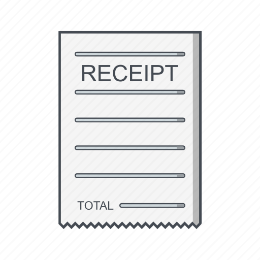 Bill, cash receipt, receipt icon - Download on Iconfinder