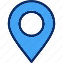 ecommerce, location, map, pin