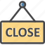 close, close sign, closed, ecommerce 