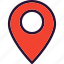gps, location, map, pin, e- commerce 