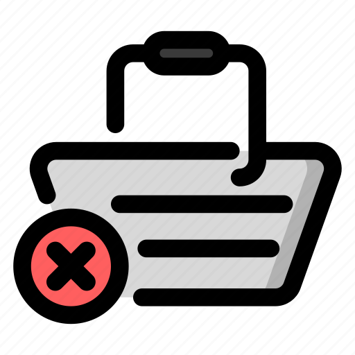 Basket, cart, delete, remove, returns, clear icon - Download on Iconfinder