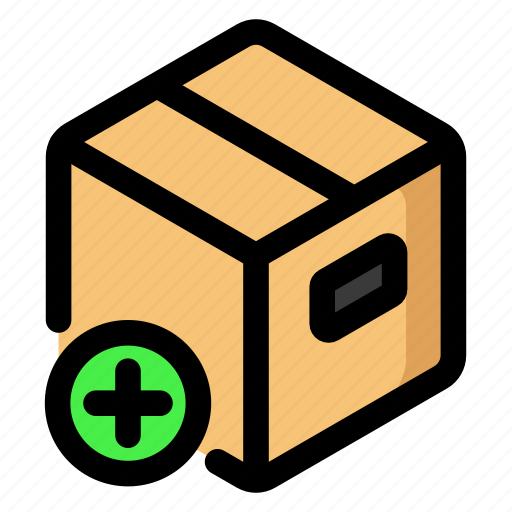 Item, new, order, plus, shipment, delivery, add icon - Download on Iconfinder
