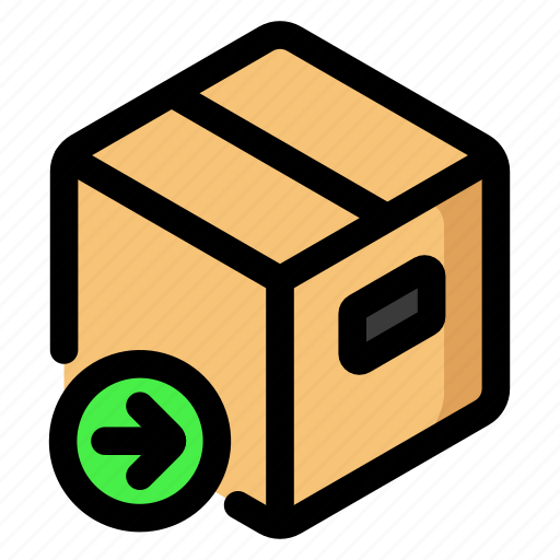 Arrow, confirm, order, package, ordering, send, delivery icon - Download on Iconfinder