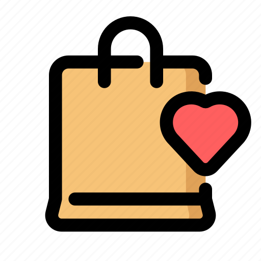 Like, package, purchase, save, grocery bag, favorite, market icon - Download on Iconfinder