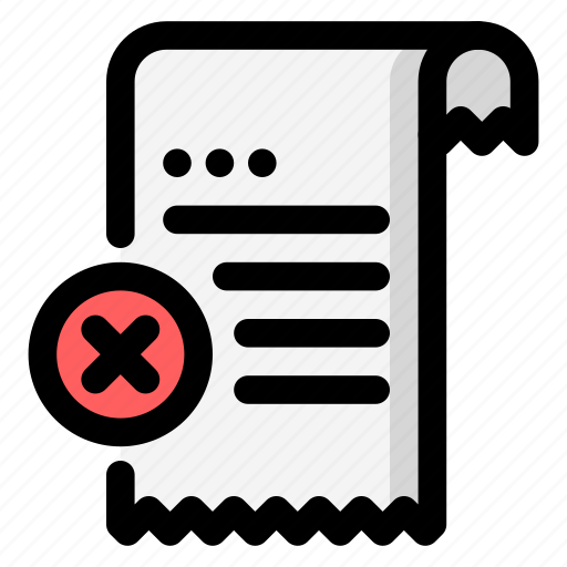 Cancel, failed, payment, remove, payroll, error, stop icon - Download on Iconfinder