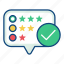 customer, evaluation, experience, feedback, rating, review, satisfaction 