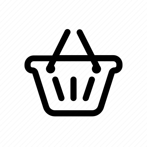 Basket, buy, cart, e commerce, paper bag, purchase, shopping icon - Download on Iconfinder