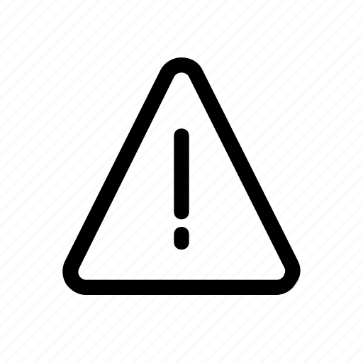 Ecommerce, warning icon - Download on Iconfinder