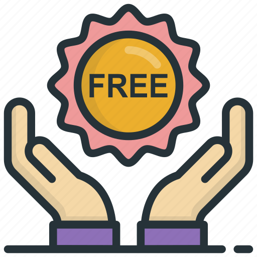 Free, free badge, offer, sticker icon - Download on Iconfinder