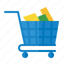 shopping, trolley, ecommerce, basket, buy