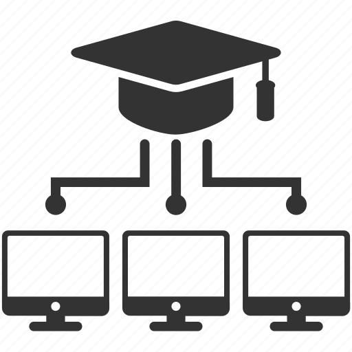 Course, online, study, graduation, graduation cap, hat, degree icon - Download on Iconfinder