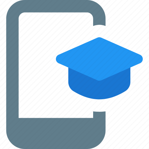 Bachelor, mobile, education icon - Download on Iconfinder