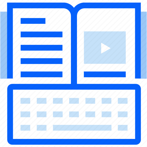 Video, tutorial, webinar, training, course, online, e-learning icon - Download on Iconfinder