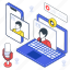 online, communication, screen, global, team, digital, conference 