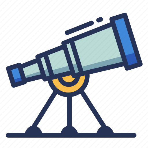 Astronomy, discover, science, telescope icon - Download on Iconfinder