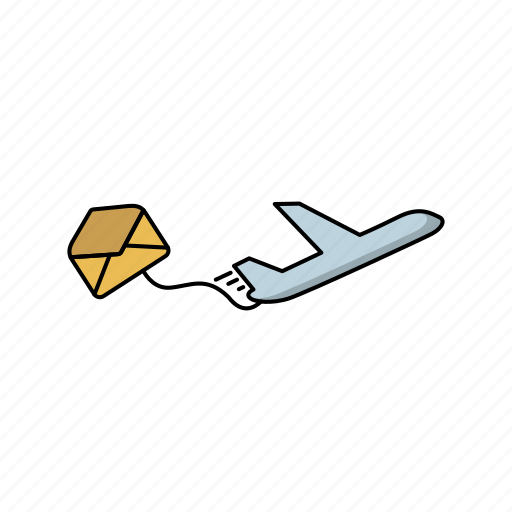 Email, mail, message, letter, envelope, airplane, send icon - Download on Iconfinder
