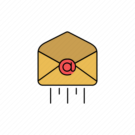 Email, mail, message, @, letter, envelope, send icon - Download on Iconfinder