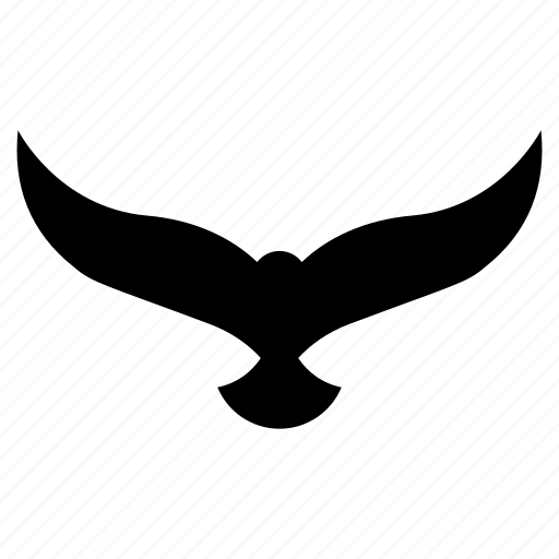 Eagle, eagle emblem, falcon, flying eagle, hawk icon - Download on Iconfinder