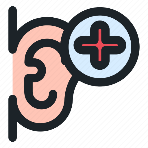 Ear, ent, health and medical, healthcare and medical, hospital, clinic, emergency icon - Download on Iconfinder