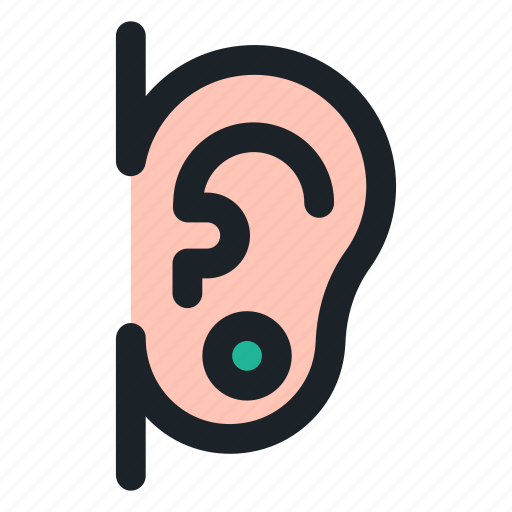 Ear, earring, piercing, earrings, jewel, fashion, jewelry icon - Download on Iconfinder