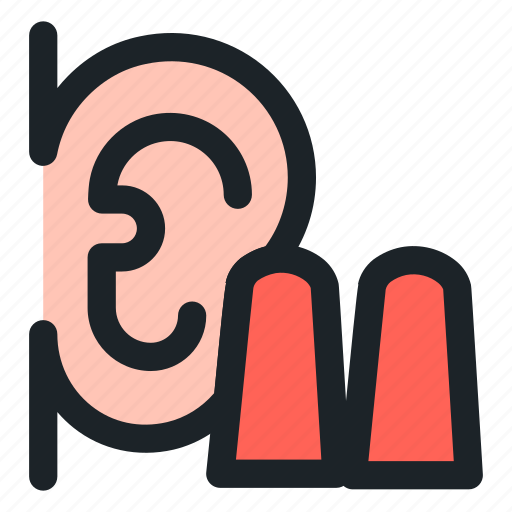 Ear, ear plug, ear protection, ears, hearing, hear, plug icon - Download on Iconfinder
