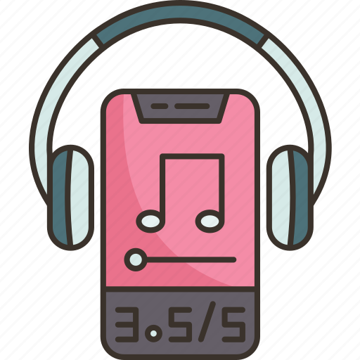 Music, review, songs, listen, audio icon - Download on Iconfinder