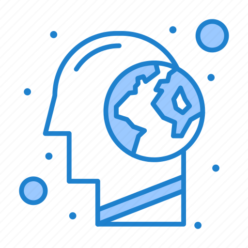 Brain, earth, human, planet, world icon - Download on Iconfinder
