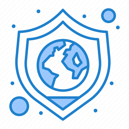 Globe, protect, security, shield, world icon - Download on Iconfinder