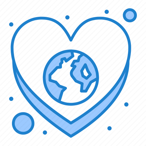 Care, earth, heart, love icon - Download on Iconfinder