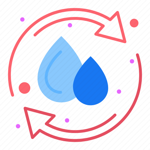 Drop, ecology, recycle, reuse, water icon - Download on Iconfinder