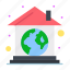 earth, ecological, estate, green, house 