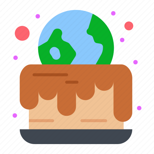 Cake, celebration, earth icon - Download on Iconfinder