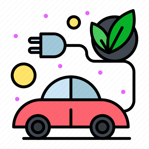 Car, electric, green, plug, vehicle icon - Download on Iconfinder