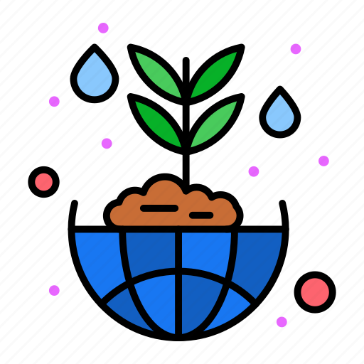 Environmental, flower, global, green, planting, protection icon - Download on Iconfinder