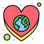 care, earth, heart, love 