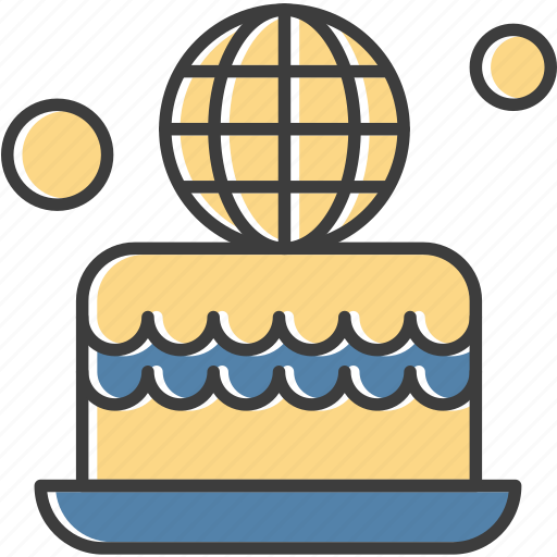 Cake, day, earth, food, world icon - Download on Iconfinder
