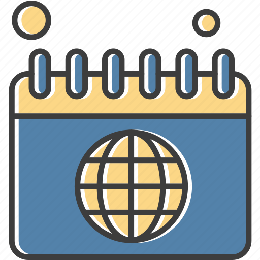 Calendar, day, earth, schedule, world icon - Download on Iconfinder