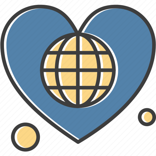 Day, earth, favorite, heart icon - Download on Iconfinder
