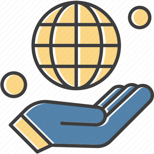 Day, earth, hand, world icon - Download on Iconfinder
