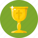 chalice, communion, cross, cup, grail, religious