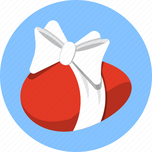 Easter, egg, ribbon icon - Download on Iconfinder