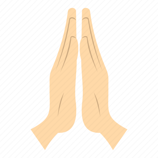 Beige, christianity, faith, finger, hand, pray, prayer icon - Download on Iconfinder