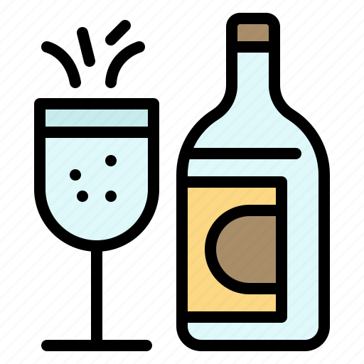 Bottle, ddrink, easter, glass icon - Download on Iconfinder