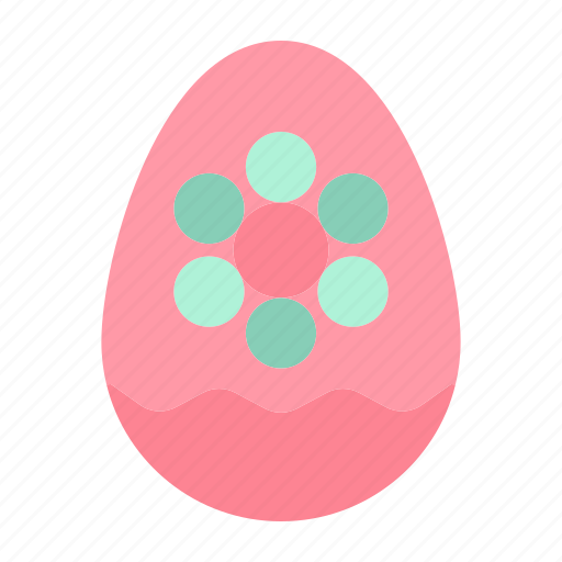 Decoration, easter, egg, flower, plant icon - Download on Iconfinder