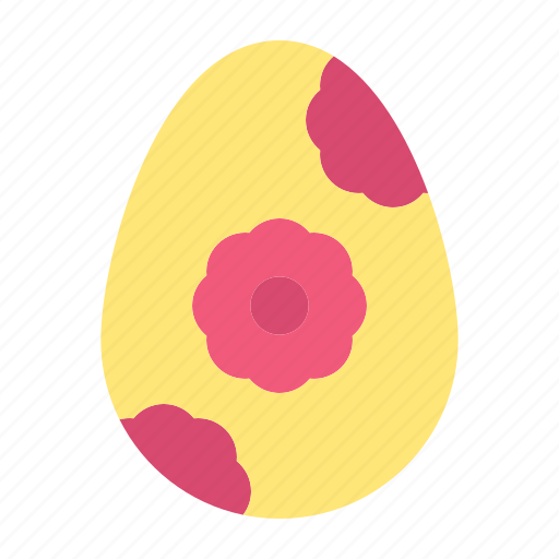 Easter, egg, flower icon - Download on Iconfinder