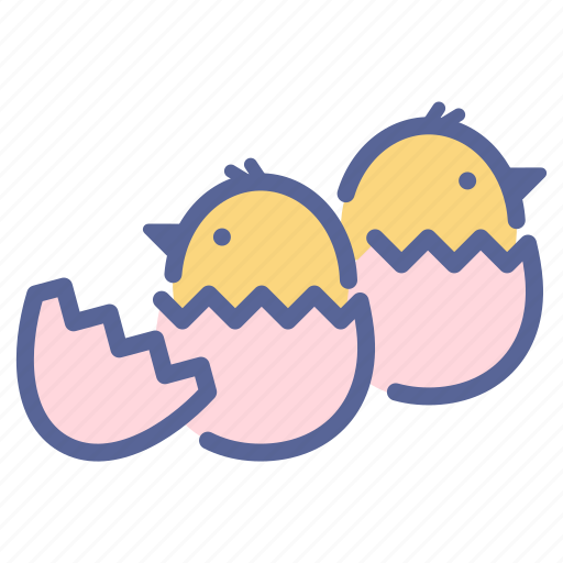 Chicken, easter, egg, shell icon - Download on Iconfinder