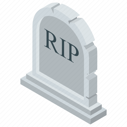 Funeral, gravestone, headstone, stone, tombstone icon - Download on Iconfinder