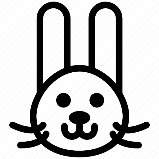 Animal, bunny, easter, face, rabbit icon - Download on Iconfinder